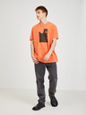 Diesel Orange Herren T-Shirt Diesel