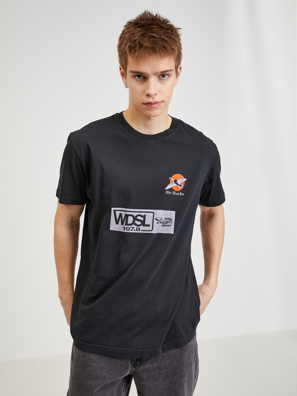 Diesel Schwarzes Herren T-Shirt Diesel