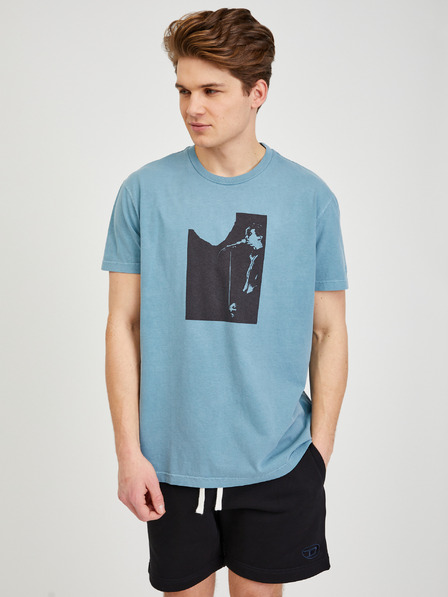 Diesel Diesel Herren-T-Shirt blau