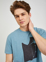 Diesel Diesel Herren-T-Shirt blau