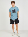 Diesel Diesel Herren-T-Shirt blau