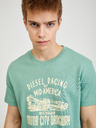 Diesel Grünes Herren-T-Shirt Diesel