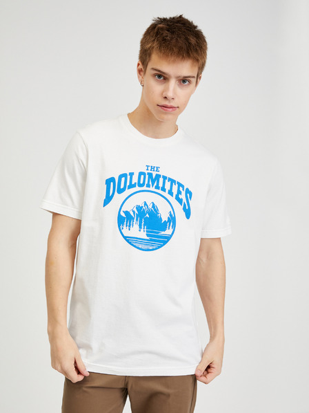 Diesel Weißes Herren-T-Shirt Diesel
