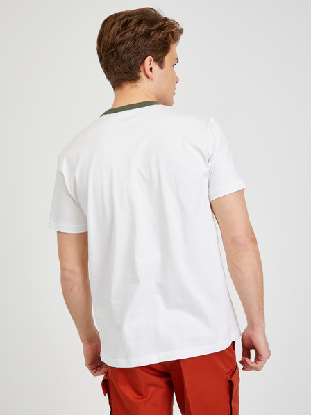 Diesel Weißes Herren-T-Shirt Diesel
