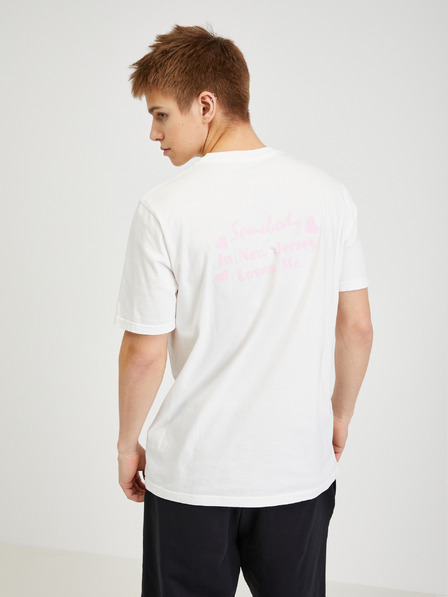 Diesel Weißes Herren-T-Shirt Diesel