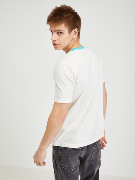 Diesel Weißes Herren-T-Shirt Diesel