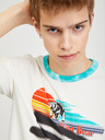 Diesel Weißes Herren-T-Shirt Diesel