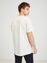 Diesel Cremefarbenes Herren-T-Shirt Diesel