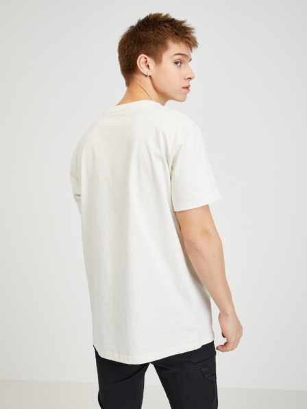 Diesel Cremefarbenes Herren-T-Shirt Diesel