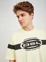 Diesel Diesel Hellgelb Herren T-Shirt