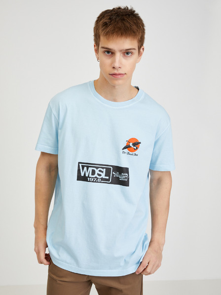 Diesel Diesel Hellblaues Herren T-Shirt