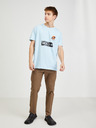 Diesel Diesel Hellblaues Herren T-Shirt