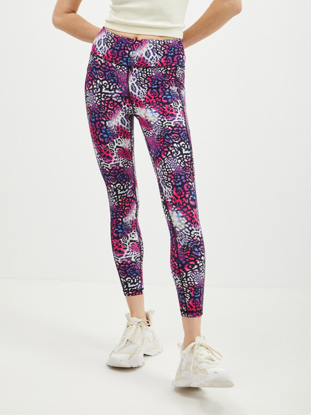 DKNY DKNY Lila Gemusterte Leggings für Damen