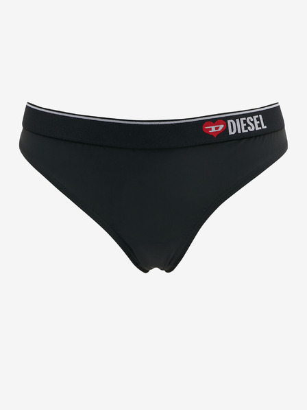 Diesel Diesel Schwarzer Damenschlüpfer