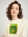 Diesel Diesel Hellgelb Damen Sweatshirt