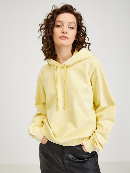 Diesel Gelber Diesel Damen Hoodie