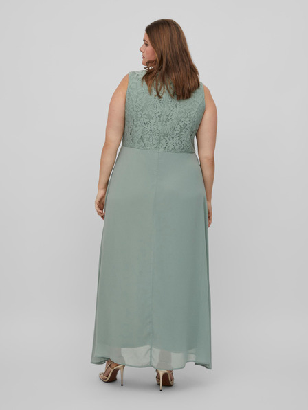 Vila Hellgrünes Damen Maxikleid VILA Betina