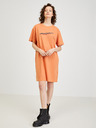 Diesel Orangefarbenes Diesel Damen-Kleid