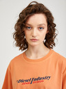 Diesel Orangefarbenes Diesel Damen-Kleid