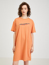 Diesel Orangefarbenes Diesel Damen-Kleid