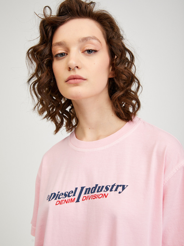 Diesel Hellrosa Damen Kleid Diesel