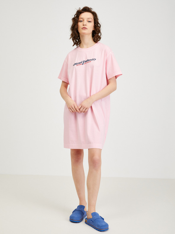 Diesel Hellrosa Damen Kleid Diesel