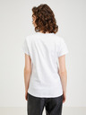 Diesel Weißes Diesel Damen-Cropped-Shirt