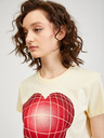 Diesel Diesel Hellgelb Damen T-Shirt