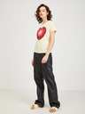 Diesel Diesel Hellgelb Damen T-Shirt