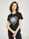 Diesel Schwarzes Diesel Damen-T-Shirt