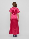 Vila Dunkelrosa Damen Satin Maxikleid VILA Sittas