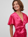 Vila Dunkelrosa Damen Satin Maxikleid VILA Sittas