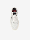 Love Moschino Weiße Damen-Ledersneakers Love Moschino