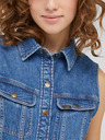 Lee Blaues Damen-Denim-Kleid Lee