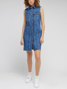 Lee Blaues Damen-Denim-Kleid Lee