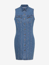 Lee Blaues Damen-Denim-Kleid Lee