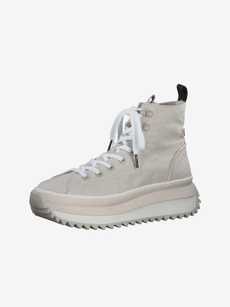 Tamaris Beige Damen Plateau-Sneakers Tamaris