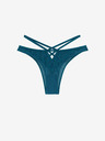 DORINA Petrolfarbener Damen-Tanga mit Spitze DORINA Esme