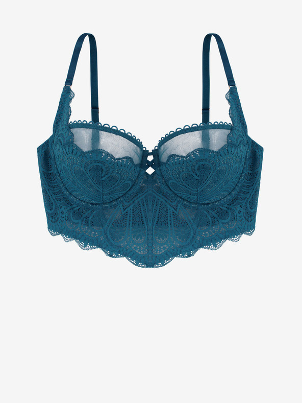 DORINA Petrolfarbener Damen-Spitzen-BH DORINA Esme