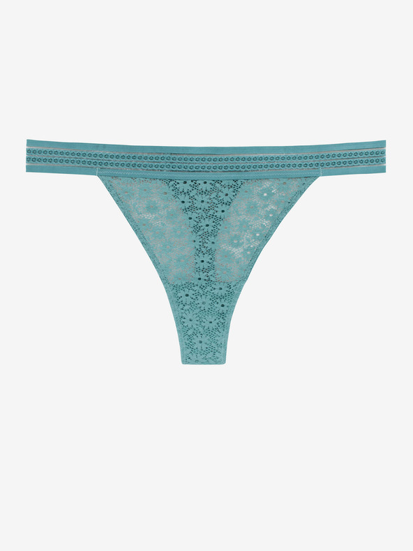 DORINA Hellblauer Damen-Spitzen-Tanga DORINA Yuka