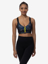 DORINA Schwarzer gemusterter Damen-Sport-BH DORINA Sully