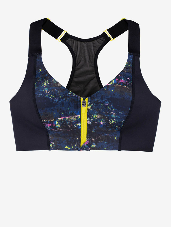 DORINA Schwarzer gemusterter Damen-Sport-BH DORINA Sully