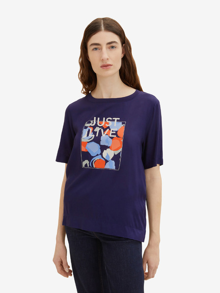 Tom Tailor Dunkelblaues Damen-T-Shirt von Tom Tailor