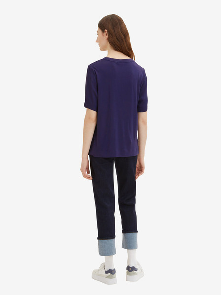 Tom Tailor Dunkelblaues Damen-T-Shirt von Tom Tailor