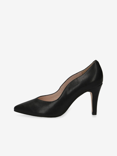 Caprice Schwarze Damen-Lederpumps von Caprice