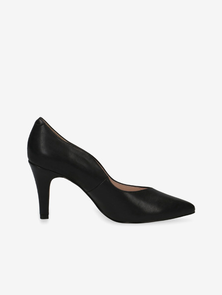 Caprice Schwarze Damen-Lederpumps von Caprice