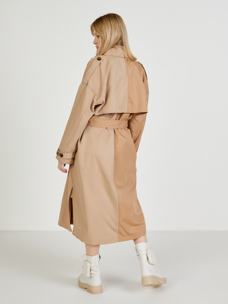 ONLY Beigefarbener Damen-Trenchcoat ONLY Betty