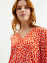 Tom Tailor Tom Tailor Rotes Damen T-Shirt mit Blumenmuster