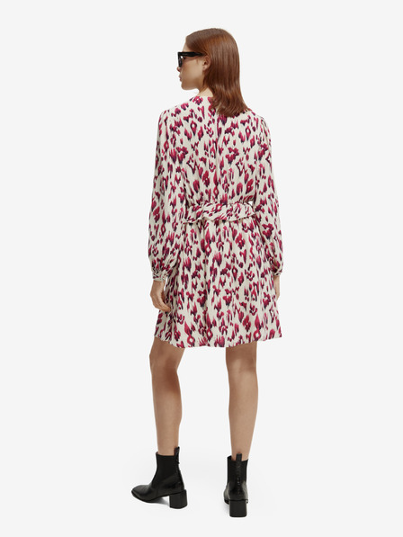 Scotch & Soda Rosa und cremefarbenes gemustertes Kleid Scotch & Soda
