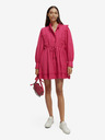Scotch & Soda Dunkelrosa Damen-Hemdkleid Scotch & Soda